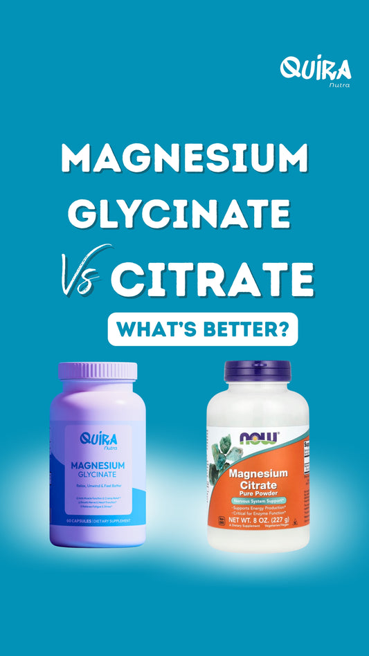 Magnesium glycinate supplement capsules compared to other magnesium forms like citrate and oxide