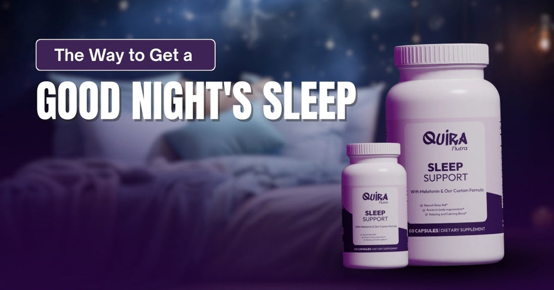 Natural Sleep Support Supplements: The Way to Get a Good Night's Sleep