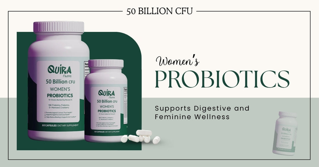 Women’s Probiotics 50 Billion CFU: How They Support Digestive and Feminine Wellness