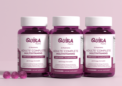 Quira Zero Sugar Adults’ Multivitamin Gummies